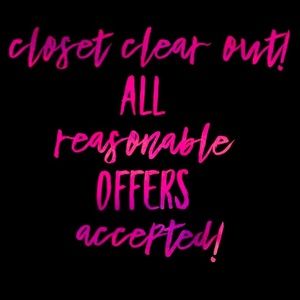 🥳CLOSET CLOSING!🥳
